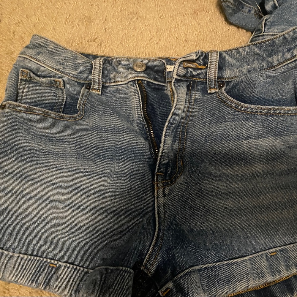 pacsun jean shorts mom shorts 26